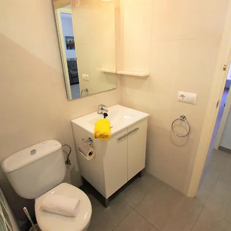 V&v Lloret- Blanc Precioso Con Piscina Comunitaria Y Aire Acondicionado Apartamento